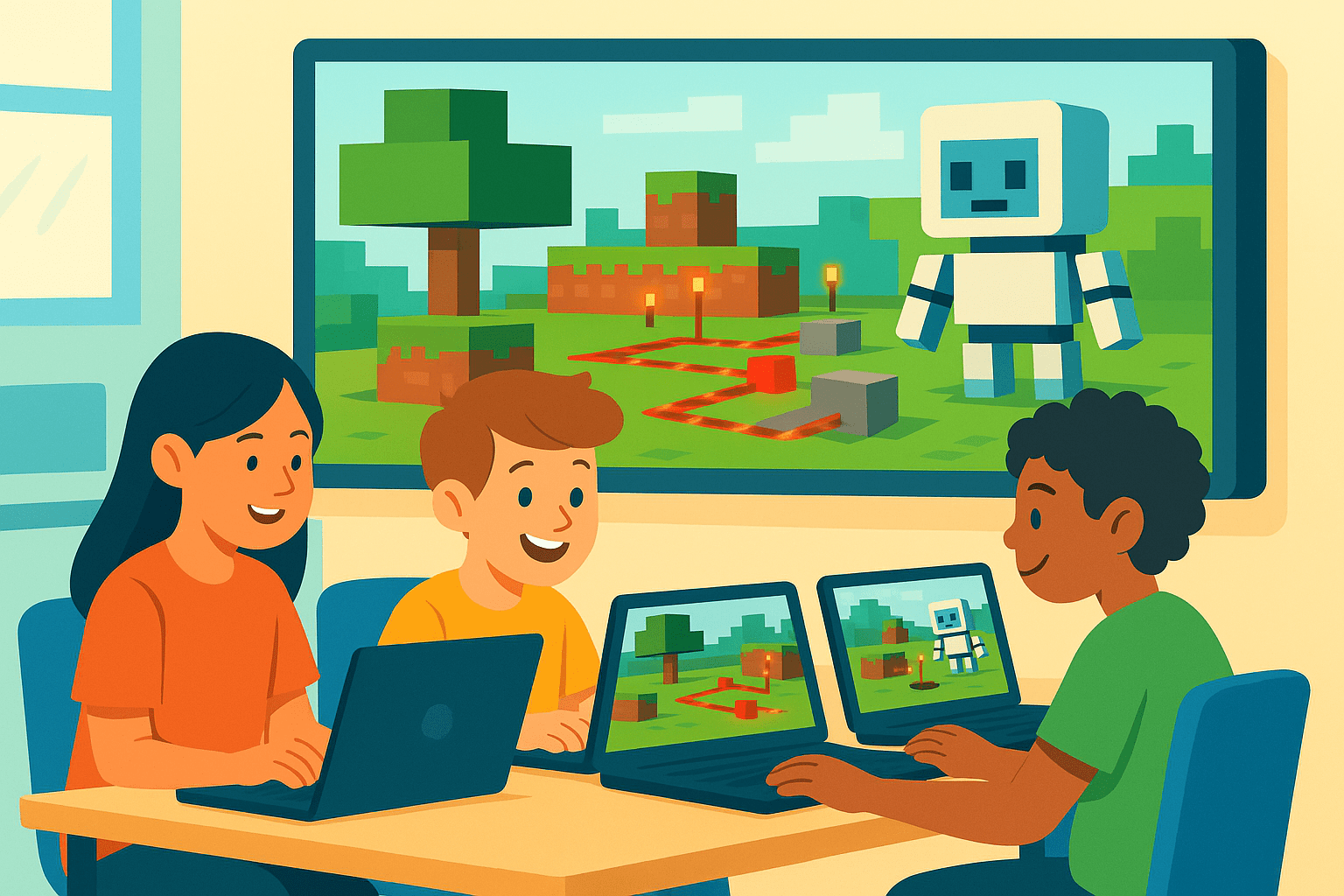 Minecraft Robotik: Belajar Logika dan Coding Seru