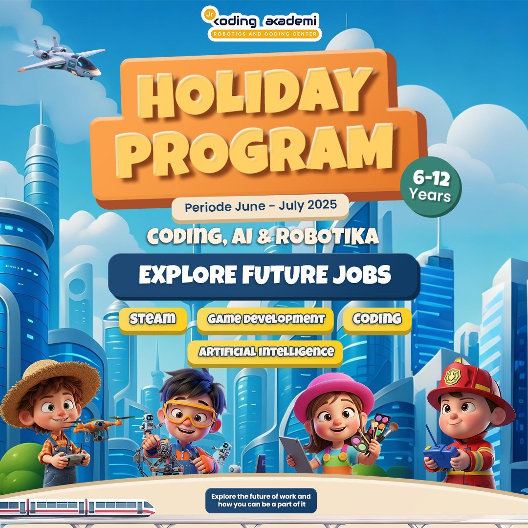 Ilustrasi Holiday Program 2025 – Explore Future Jobs